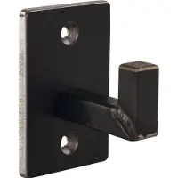 Simausrom Huthaken Aruba Breite 40 mm, Höhe 60 mm, Schwarzstahl schutzlackiert
