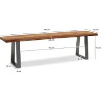 Wohnling 160x40x45,5