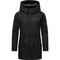 Ragwear Funktionsmantel "Outdoorjacke Urbanna Remake", Damen, Gr. XS, schwarz, Obermaterial: 100% Polyester Pol. recyc.. Obermaterial: Futter: 100% Polyester Pol. recyc.., Mäntel Funktionsmantel