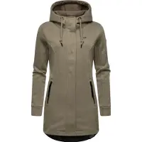 Ragwear Kapuzensweatjacke "Letti Bonded" Sportliche Kapuzenjacke in Feinstrick-Optik
