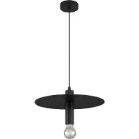 Nova Luce ROYAL Pendelleuchte E27 Schwarz 180x35cm dimmbar 9501243