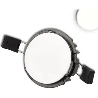 ISOLED LED Einbaustrahler Sys-90 MiniAMP, 10W, 24V DC 4000K, CRI92, dimmbar (exkl. Cover)