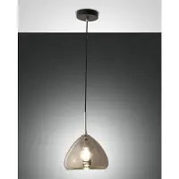 FABAS LUCE Pendelleuchte Glow E27 Ø250mm verchromt