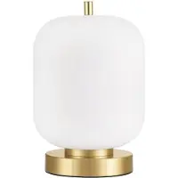 Nova Luce LATO Tischleuchte E14 Gold 25x16,5cm 9624086