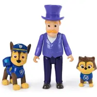 Ryhmä Hau PAW Patrol Hero Pups Actionfiguren-Set mit Chase Hundefigur, Chaos-Kätzchen Figur und Bürgermeister Besserwisser Figur, 3 Jahr(e), Paw Patrol, Mehrfarbig
