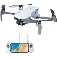 Potensic Drohne – – Atom – Stabilisierte 4K-Kamera – 32 Minuten Flugzeit – Flugassistenz – Präzise GPS-Positionierung – Weiß