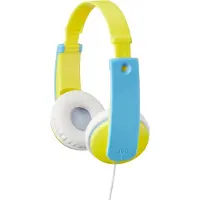JVC HA-KD7-Y, Kabelgebunden, Ausbildung, 15 - 23000 Hz, 110 g, Kopfhörer, Blau, Gelb