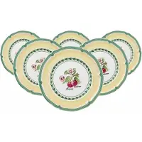 Villeroy & Boch Brotteller "Brotteller French Garden Valence ø 17,4 cm 6er Set bunt"