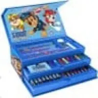 Fancy SA EOOD Coloring Case - PAW PATROL - set 52pcs in paper toolbox with handle
