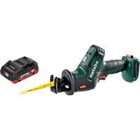 Metabo SSE 18 LTX Compact Akku Reciprosäge Säbelsäge 18 V 13 mm + 1x LiHD Akku 4,0 Ah - ohne Ladegerät
