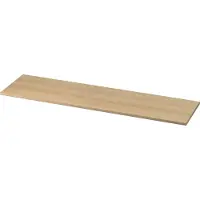 Hammerbacher Abdeckplatte Eiche Nachbildung 160,5 x 43 x 2,5 cm (BxTxH) für Schrankwand