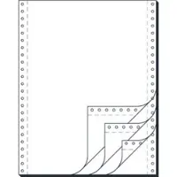 K.A.B. Endlospapier 91400, A4 hoch, 4-fach, LP, 52/53g, 12 Zoll x 240mm, 500 Sätze