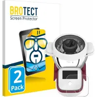 BROTECT 2x Für Moulinex i-Companion Touch XL Schutzfolie Displayschutz Display Schutz Folie Klar Transparent