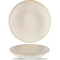 Churchill Livingstone Stonecast Nutmeg Beige Coupe Teller tief 31cm