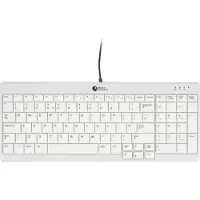 BakkerElkhuizen UltraBoard 960 V2 Compact Standard DE Qwertz, Volle Größe (100%), Kabelgebunden, USB, Scherenschalter, QWERTZ, Grau