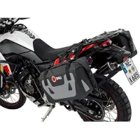 Qbag Satteltaschenpaar ST07 wasserdicht 50 Liter Stauraum Unisexschwarz560 - Motorradzubehör - Motorradgepäck