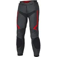 Held Street Rocket 4 Schwarz Rot Motorrad Lederhose Größe 52