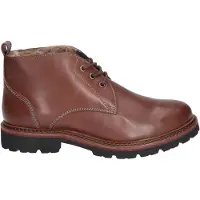 Sioux Herren Schnürboots/ Winterstiefeletten ADALRIK Braun geöltes Glattleder Größe: 91/2