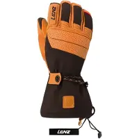 Lenz Heat Glove 9.0 Finger Cap Men braun/schwarz L(10)