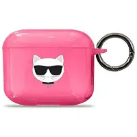 Karl Lagerfeld KLA3UCHFP AirPods 3 Hülle pink/pink Choupette