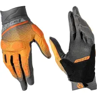 Leatt ADV X-Flow 5.5 Kurz Orange Grau Handschuhe Größe 3XL