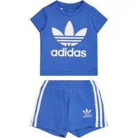 Adidas Set T-Shirt und Shorts JC6581 Blau Regular Fit
