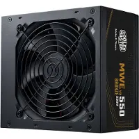 Cooler Master MWE Bronze 550 V3 230V, 550 W, 200 - 240 V, 50/60 Hz, 5 A, Aktiv, 110 W