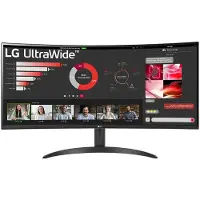 LG 34WR50QK-B, 86,4 cm (34"), 3440 x 1440 Pixel, Wide Quad HD, 5 ms, Schwarz
