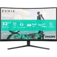 Philips Evnia 32M2C3500L/00, 80 cm (31.5"), 2560 x 1440 Pixel, Quad HD, LCD, 0,5 ms, Schwarz