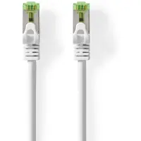 Nedis CAT7-Netzwerkkabel - S/FTP - RJ45 Stecker - RJ45 Stecker - 5.00 m - Snagless - Rund - LSZH - Weiss - Box