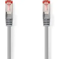Nedis CAT6-Netzwerkkabel - RJ45 Stecker - RJ45 Stecker - S/FTP - 30.0 m - Innen - Rund - LSZH - Grau - Box