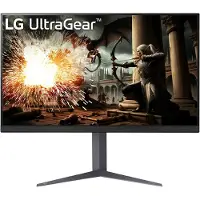 LG 32GS75Q-B, 80 cm (31.5"), 2560 x 1440 Pixel, Quad HD, LCD, 1 ms, Schwarz
