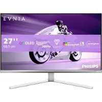 Philips Evnia 8000 27M2N8500/00, 67,3 cm (26.5"), 2560 x 1440 Pixel, Quad HD, QD-OLED, 0,03 ms, Weiß