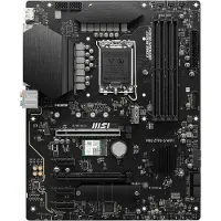 MSI PRO Z790-S WIFI, Intel, LGA 1700, Intel Celeron, Intel Pentium Gold, LGA 1700, DDR5-SDRAM, 192 GB