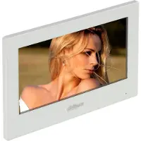 Dahua Technology VTH2621GW-WP, Anzeige, Schwarz, Europe, Acrylnitril-Butadien-Styrol (ABS), Polycarbonat (PC), Oberfläche, 17,8 cm (7")