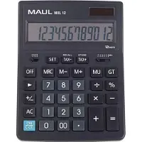 MAUL Taschenrechner MXL12 Schwarz