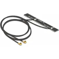 DeLOCK WLAN 802.11 ac/a/h/b/g/n Doppelantenne 2 x MHF Stecker