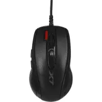 A4Tech X-710BH, rechts, Optisch, USB Typ-A, 2000 DPI, Schwarz