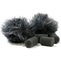 Rycote Windjammer Lavalier Paar Grau