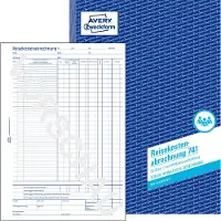 Avery Reisekostenabrechnung
