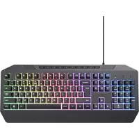 Trust GXT 791 Tastatur Maus enthalten USB QWERTZ Deutsch Schwarz (25284)
