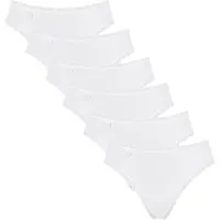 Sloggi 6er Pack 24/7 Cotton Lace Tai Slip