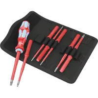 Wera Kraftform Kompakt VDE Stainless 8 extra slim 1 Schraubendreher-Set 8teilig