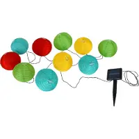 Näve Lichterkette Outdoor Solar Gartenparty Lampions Partybeleuchtung Außen 5243361