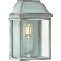 Elstead Lighting Elstead Victoria Außen-Wandleuchte E27 Grünspan IP44