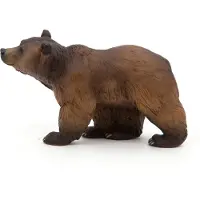 Papo Braunbär, 3 Jahr(e), Wild animal kingdom, Braun, PVC