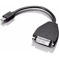 Lenovo DisplayPort-Adapter Mini DisplayPort zu DVI-D Single-Link 20 cm