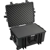 B&W Outdoor Case Type 6800 schwarz mit Schaumstoff Inlay
