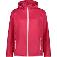 CMP Damen Regenjacke mit Kapuze pink 38