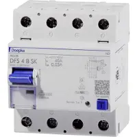 Doepke DFS4 063-4/0.50-B SK HDFehlerstromschutzschalter 4p 09147998HD
